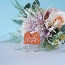 Load image into Gallery viewer, Mama & Me Fox Earrings