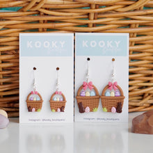 Load image into Gallery viewer, Easter Basket Earrings