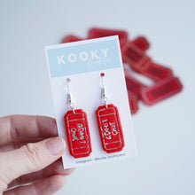 Load image into Gallery viewer, Admit One Ticket Earrings