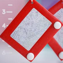 Load image into Gallery viewer, Etch-A-Sketch Earrings