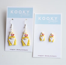 Load image into Gallery viewer, TY Gnome Earrings