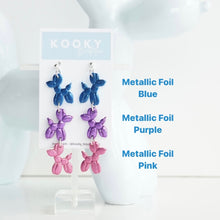 Load image into Gallery viewer, Balloon Dog Earrings