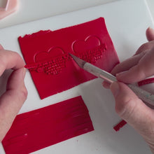 Load and play video in Gallery viewer, Anti Love Heart Piñata Earrings