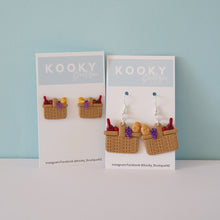 Load image into Gallery viewer, Picnic Basket Earrings