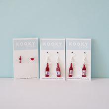 Load image into Gallery viewer, Wine Bottle Earrings