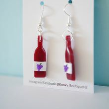Load image into Gallery viewer, Wine Bottle Earrings