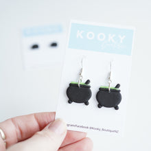 Load image into Gallery viewer, Cauldron Earrings