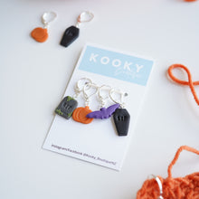 Load image into Gallery viewer, Stitch Markers - Halloween