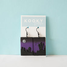 Load image into Gallery viewer, Halloween Scene Earrings
