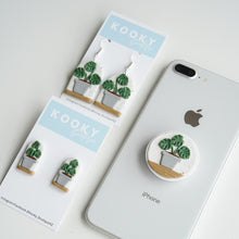 Load image into Gallery viewer, Monstera House Plant Earrings