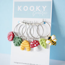 Load image into Gallery viewer, Wine Glass Charms - Into the Garden