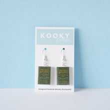 Load image into Gallery viewer, The Drunken Botanist Book Earrings