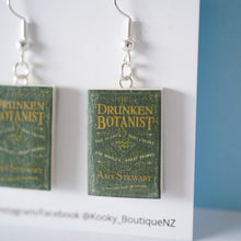 Load image into Gallery viewer, The Drunken Botanist Book Earrings