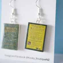 Load image into Gallery viewer, The Drunken Botanist Book Earrings