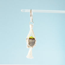 Load image into Gallery viewer, Hanging Plant Keyring - In Stock