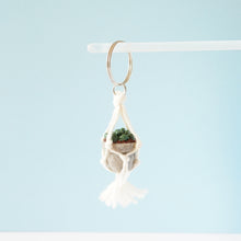 Load image into Gallery viewer, Hanging Plant Keyring - In Stock