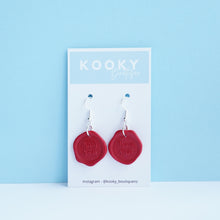 Load image into Gallery viewer, Wax Seal Earrings