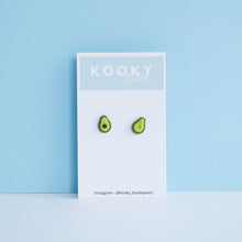 Load image into Gallery viewer, Avocado Earrings