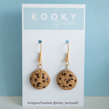 Load image into Gallery viewer, Chocolate Chip Cookie Earrings