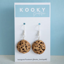 Load image into Gallery viewer, Chocolate Chip Cookie Earrings