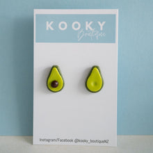 Load image into Gallery viewer, Avocado Earrings