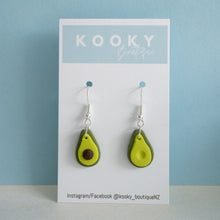 Load image into Gallery viewer, Avocado Earrings