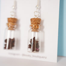 Load image into Gallery viewer, Chocolate Fish Jar Earrings