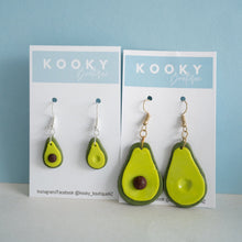 Load image into Gallery viewer, Avocado Earrings