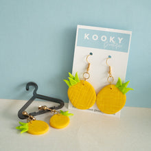 Load image into Gallery viewer, Pineapple Earrings