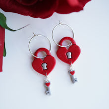 Load image into Gallery viewer, Love Locket Earrings