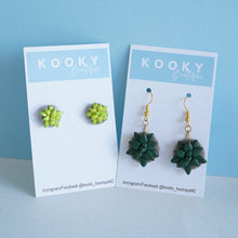 Load image into Gallery viewer, Succulent Stone Earrings