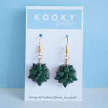 Load image into Gallery viewer, Succulent Stone Earrings