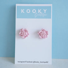 Load image into Gallery viewer, Succulent Flower Studs