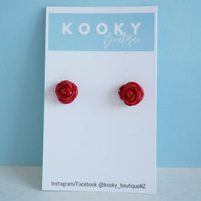 Load image into Gallery viewer, Rose Earrings
