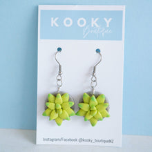 Load image into Gallery viewer, Succulent Stone Earrings