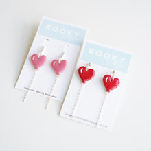 Load image into Gallery viewer, Heart Balloon Earrings