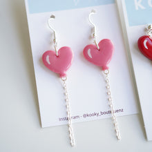 Load image into Gallery viewer, Heart Balloon Earrings