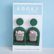 Load image into Gallery viewer, Succulent Shelf Life Earrings