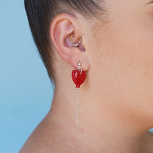 Load image into Gallery viewer, Heart Balloon Earrings