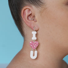 Load image into Gallery viewer, I Love You Earrings