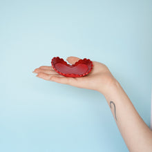 Load image into Gallery viewer, Trinket Dish - Red Love Heart