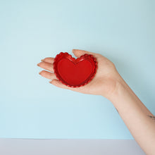 Load image into Gallery viewer, Trinket Dish - Red Love Heart