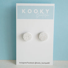 Load image into Gallery viewer, White Studs