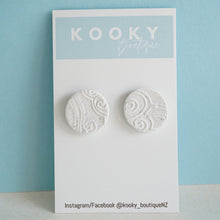 Load image into Gallery viewer, White Studs