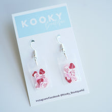 Load image into Gallery viewer, Candy Heart Bags Earrings