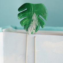 Load image into Gallery viewer, Monstera Leaf Bookmark