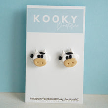 Load image into Gallery viewer, Cow Earrings