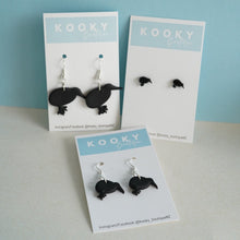Load image into Gallery viewer, Kiwi Bird Earrings