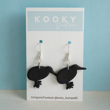 Load image into Gallery viewer, Kiwi Bird Earrings