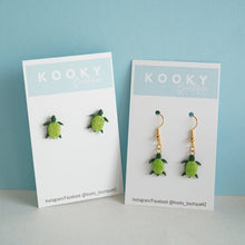 Load image into Gallery viewer, Turtle Earrings